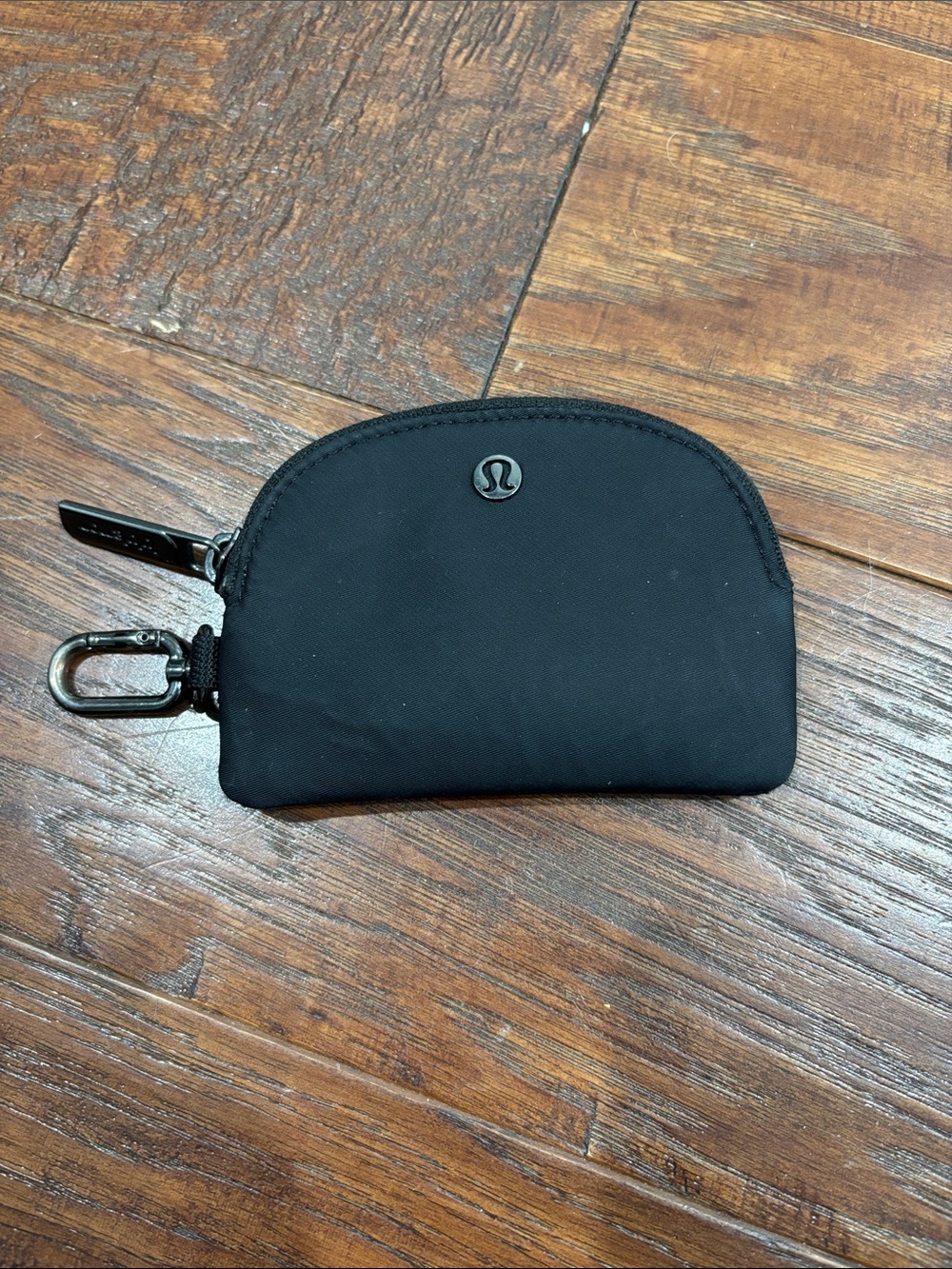 lululemon athletica Black Clip-On Key & Card Pouch